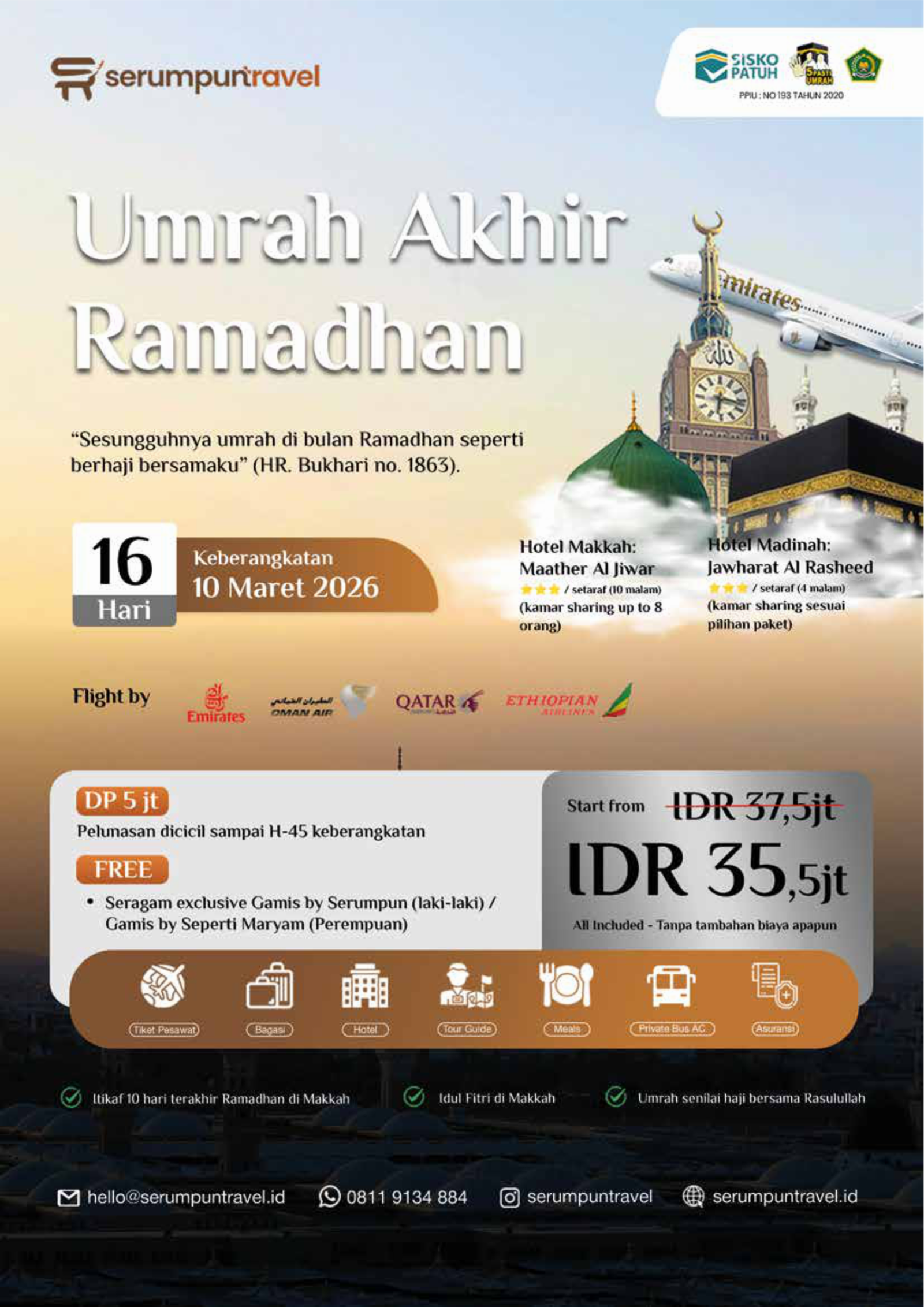 Umrah Akhir Ramadhan